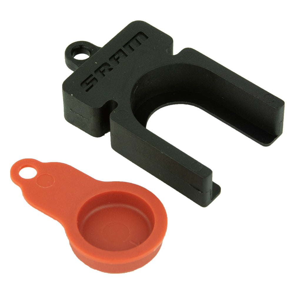 SRAM Caliper 21mm Piston Removal Tool (Includes Plug, Removal Block) - Level ULT / TLM / SLV eTap HRD