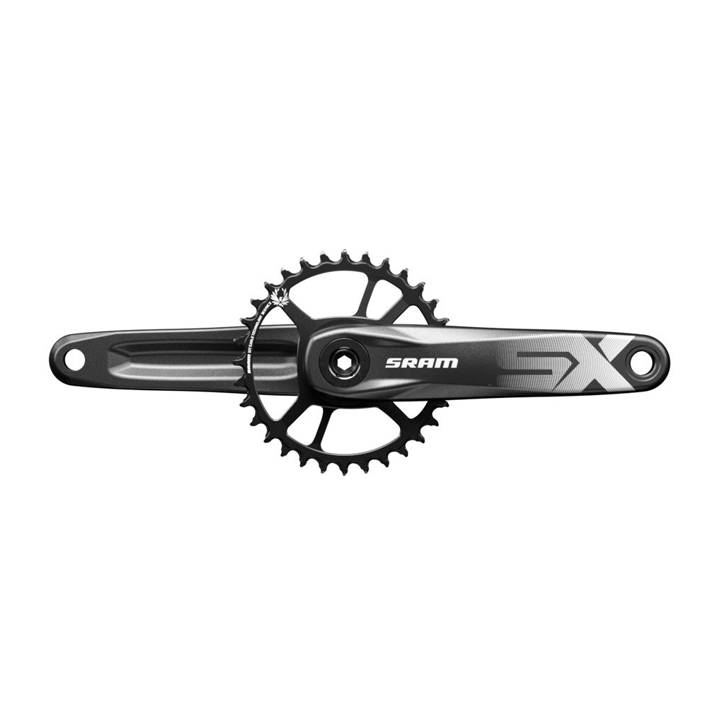SRAM Crankset SX Eagle PowerSpline 12 Speed 175mm with Direct Mount 32 Tooth X-Sync with Steel Chain Ring A1