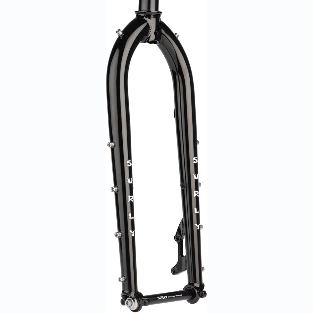 Surly Fork Dinner 27.5", 110mm x 15mm Thru-Axle, Black