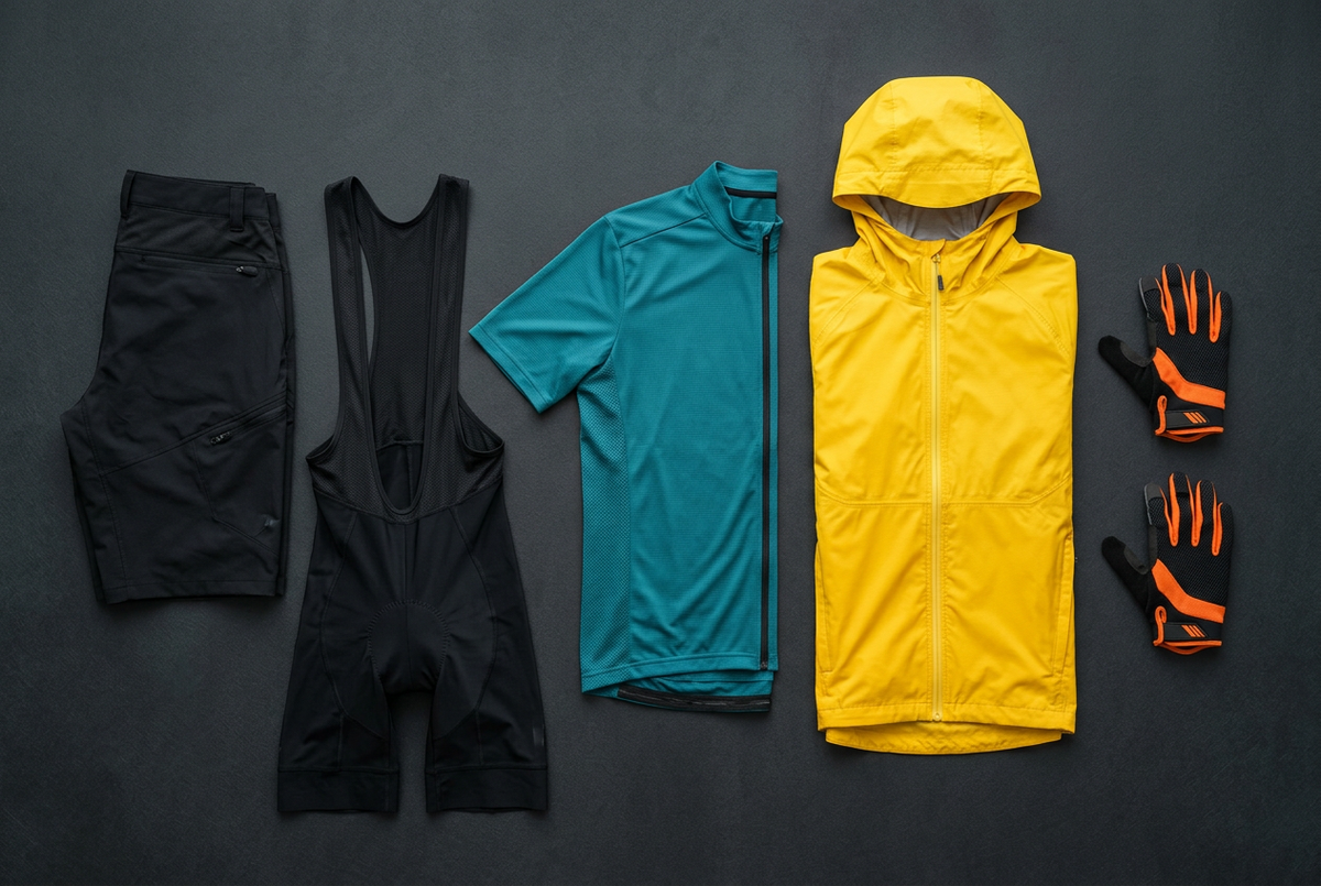 Men’s cycling apparel collection image