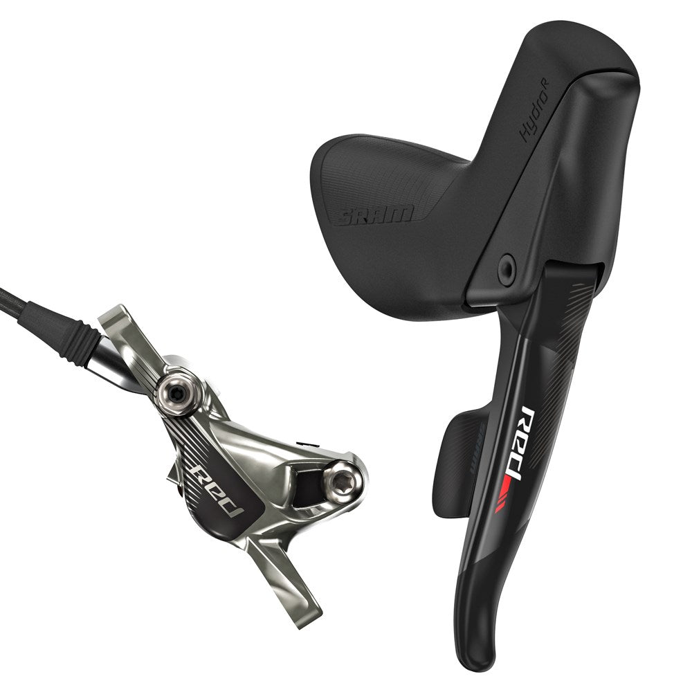 SRAM Shift / Hydraulic Disc Brake Red 11 Speed Rear Shift Rear Brake 1800mm with Flat Mount Titanium Hardware - (Rotor Sold Separately) - B2
