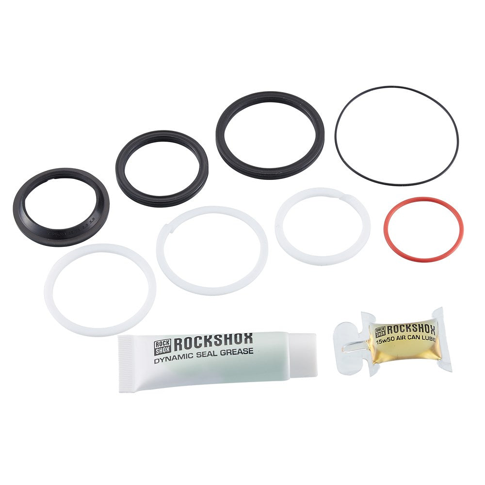 RockShox 100 Hour Service Kit (Includes Air Can Seals,Sealhead Seals,Glide Rings, Grease/Oil) (Does Not Include Trek Frame Seals) - Trek Isostrut A1+ (2024+)
