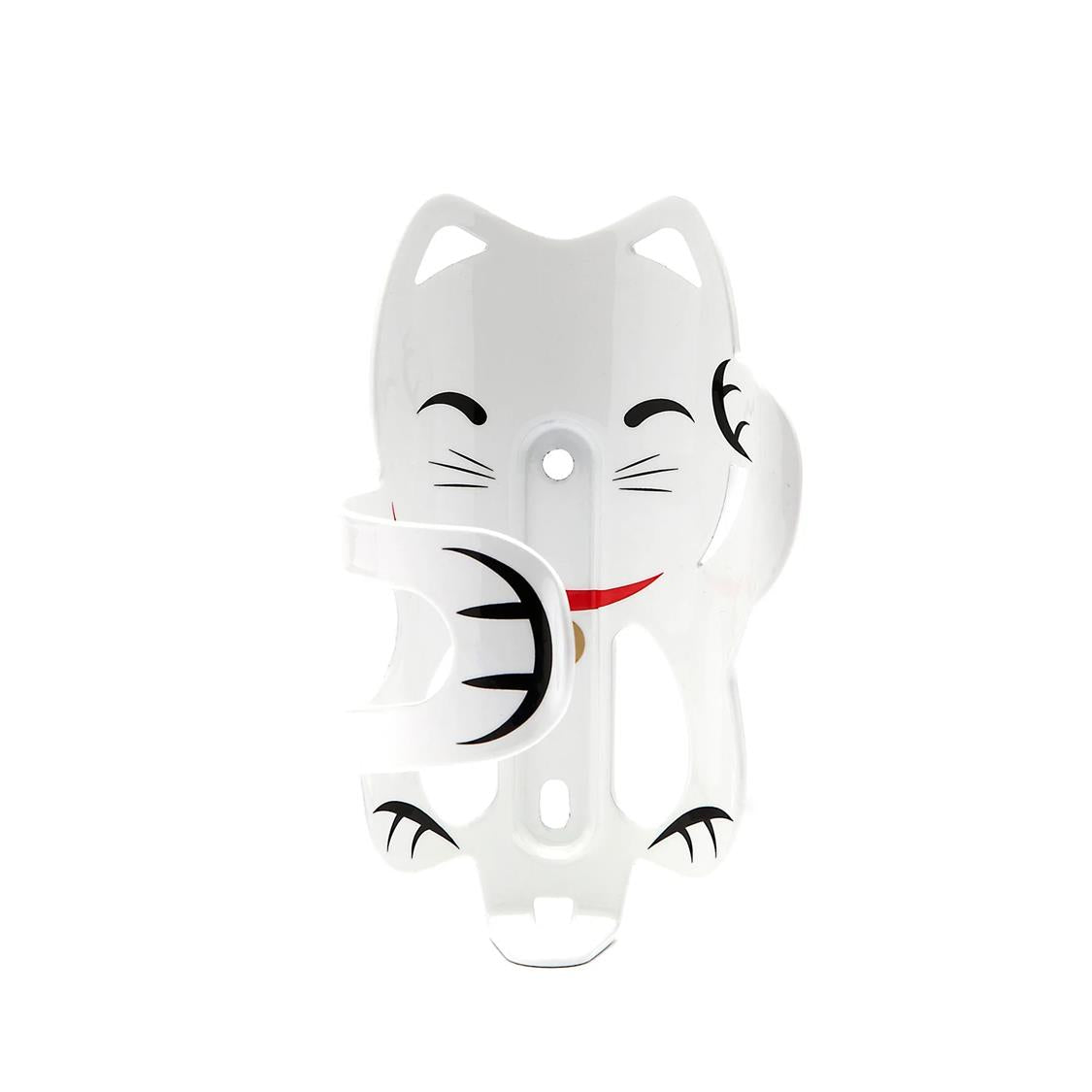 PDW Lucky Cat Bottle Cage White