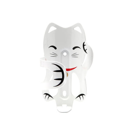 PDW Lucky Cat Bottle Cage White