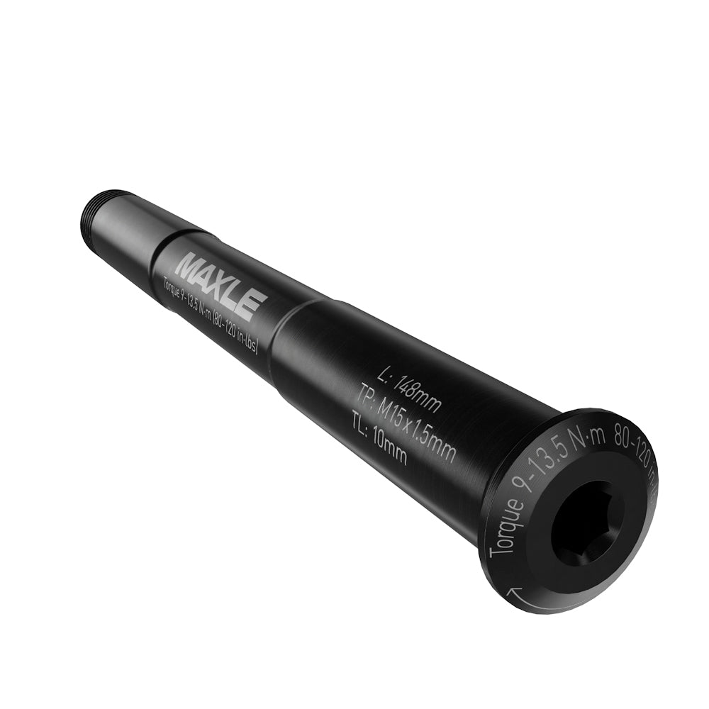 SRAM Axle Maxle Stealth Front, 12mm x 100mm, Length 118.5mm, Thread Pitch M12 x 1.50 - Road Forks
