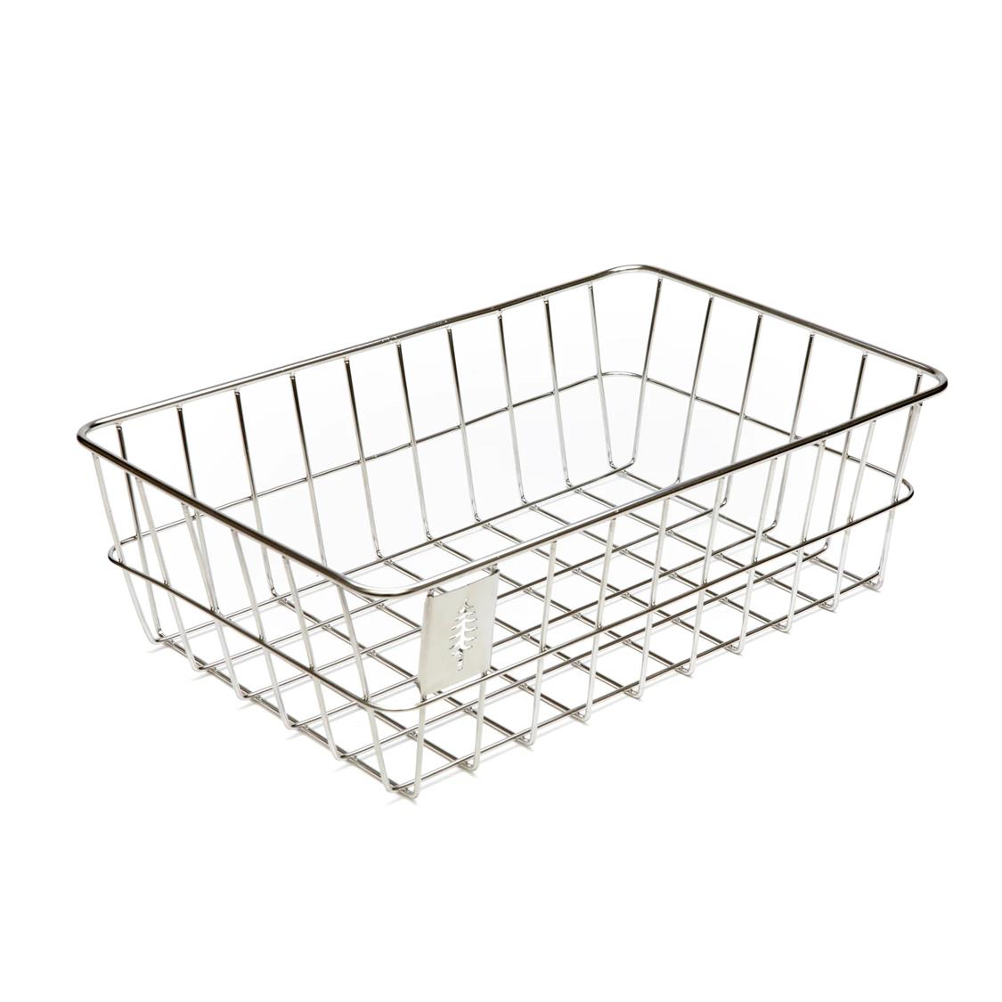PDW Timber to Town Zigzag Basket Silver
