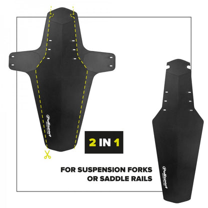 Polisport Mud Slim Front or Rear Black 9