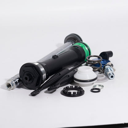 RockShox Fork Damper Assembly - Crown Turn key 27.5", 80mm - 100mm (Includes Right Side Internals) - XC30 A1 - A3 / 30 Silver A1