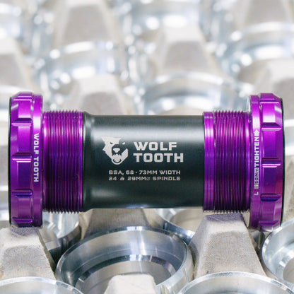 WOLF TOOTH BOTTOM BRACKET - BSA THREADED - 24MM SPINDLE