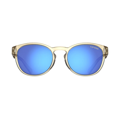 Tifosi Svago Sunglasses Golden Ray with Sky Blue Mirror Lens
