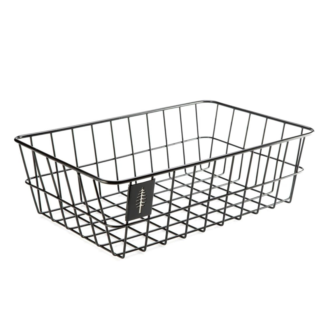 PDW Timber to Town Zigzag Basket Black