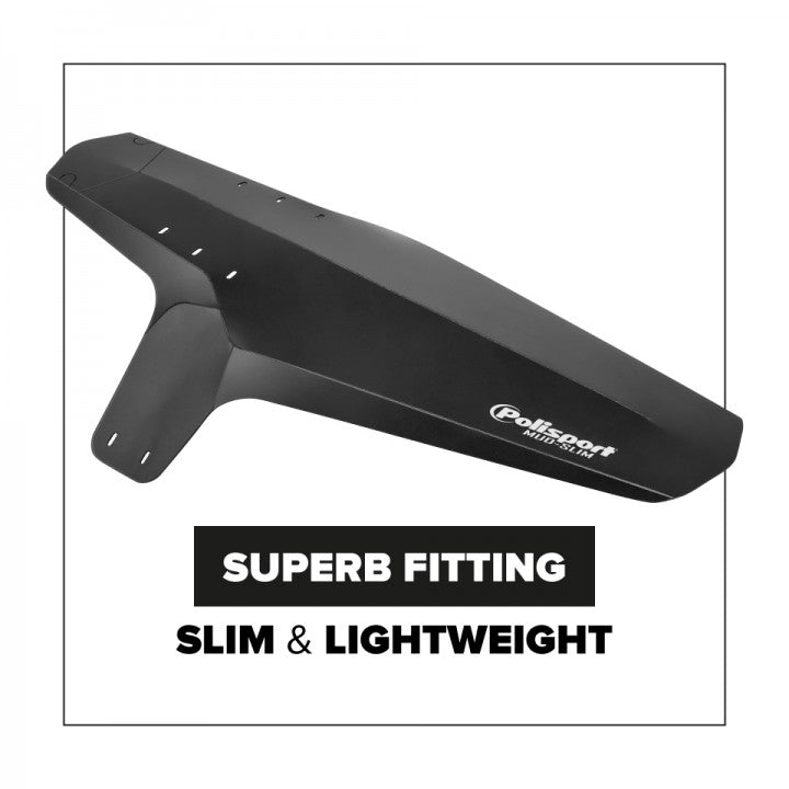 Polisport Mud Slim Front or Rear Black 11