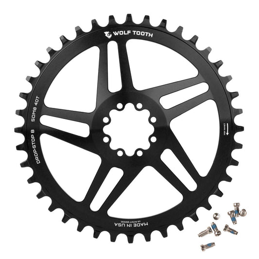 SRAM 8-BOLT ROAD/GRAVEL DM DROP-STOP CHAINRING
