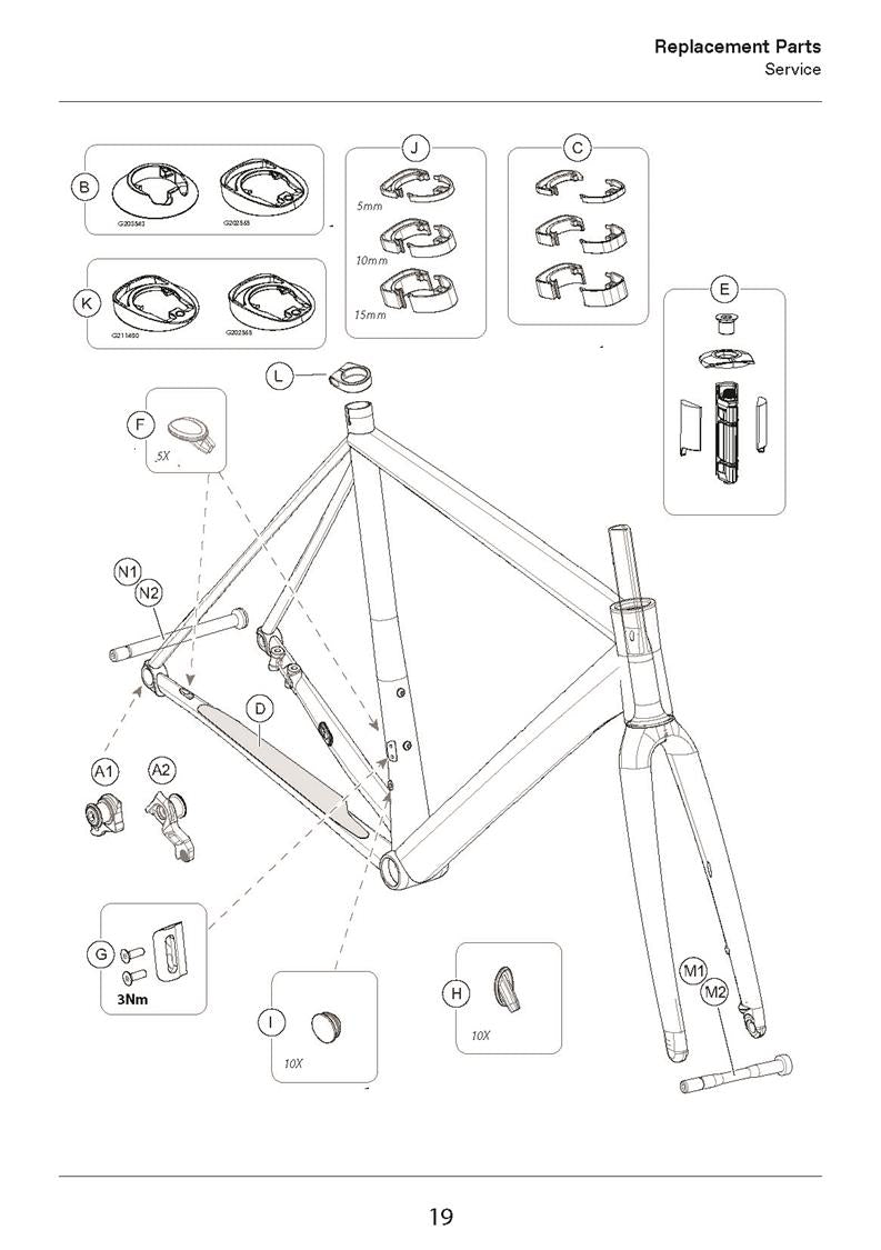 CAAD 14 Spares