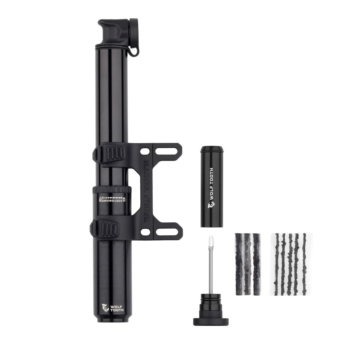 WOLF TOOTH ENCASE PUMP 85CC WITH TYRE PLUG TOOL