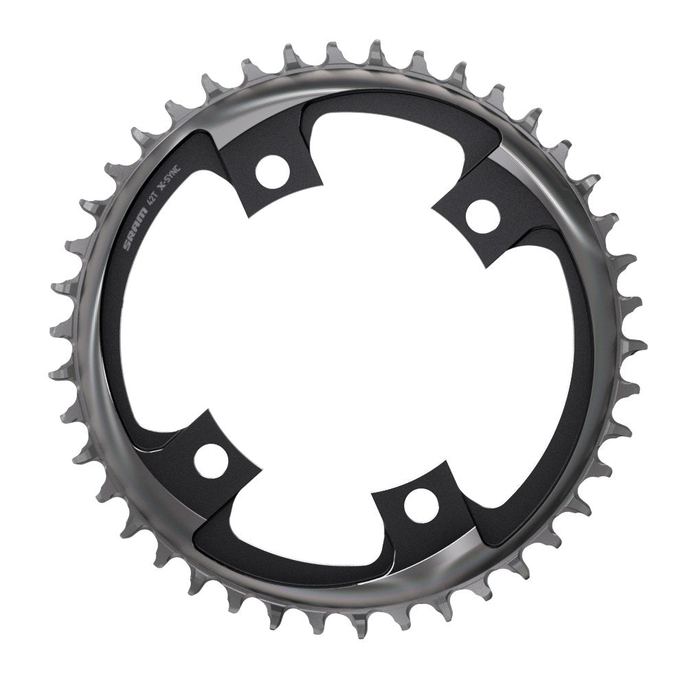 SRAM Chain Ring Road 46 Tooth 107 BCD X-Sync Blast Black
