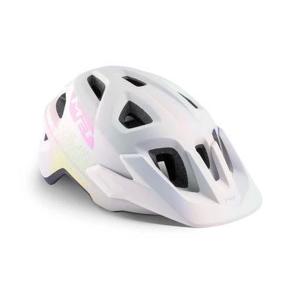 MET Youth Eldar Helmet Iridescent White 1