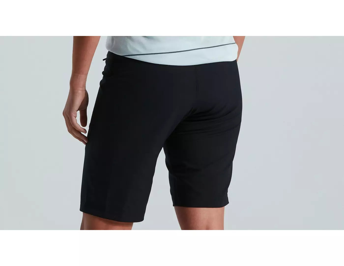 TRAIL SHORT W/LINER WMN BLK S