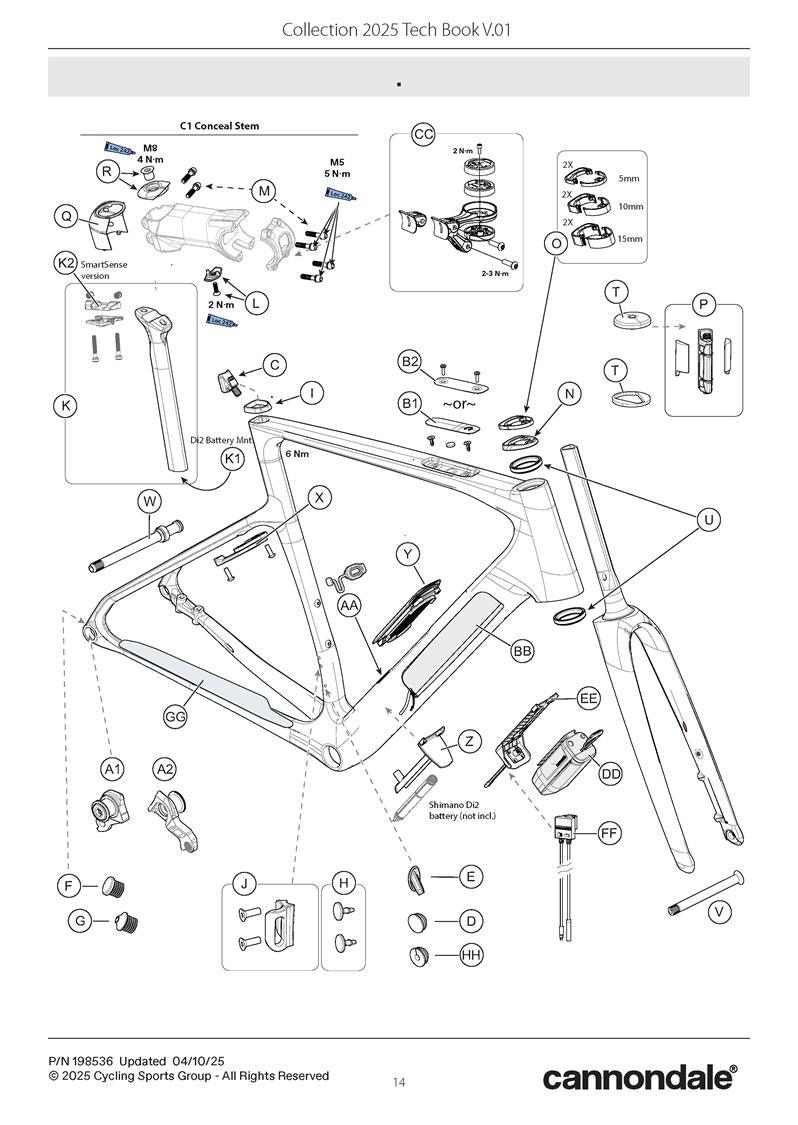 Synapse Carbon Spares 2025+