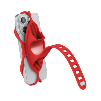 Bone Collection Bike Tie 5 Smartphone Holder Red - 3