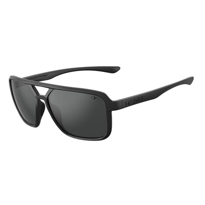 Tifosi Salto Sunglasses Blackout with Smoke Lens
