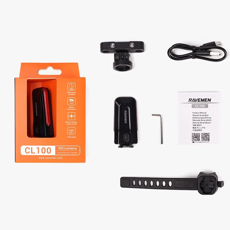 Ravemen CL100 Rear Light 14