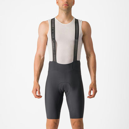 Castelli Espresso Bibshort Men's Dark Gray