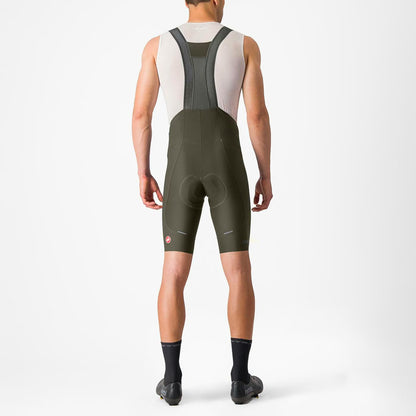 Castelli Espresso Bibshort Men's Deep Green