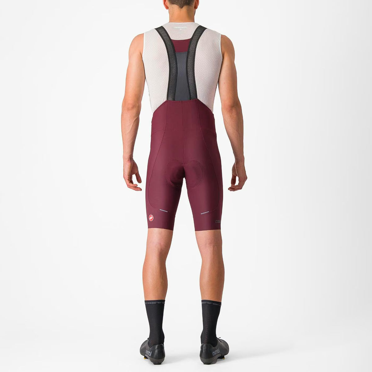 Castelli Espresso Bibshort Men's Deep Bordeaux