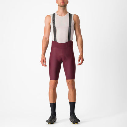 Castelli Espresso Bibshort Men's Deep Bordeaux