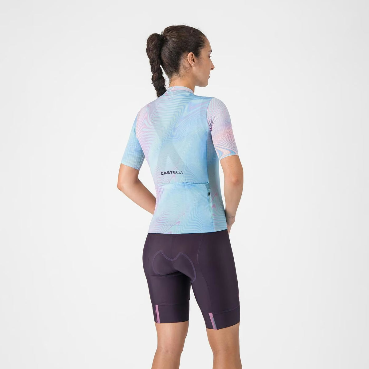 Castelli Prima 2 Bibshort Women's Dark Night Shade/Deep Purple