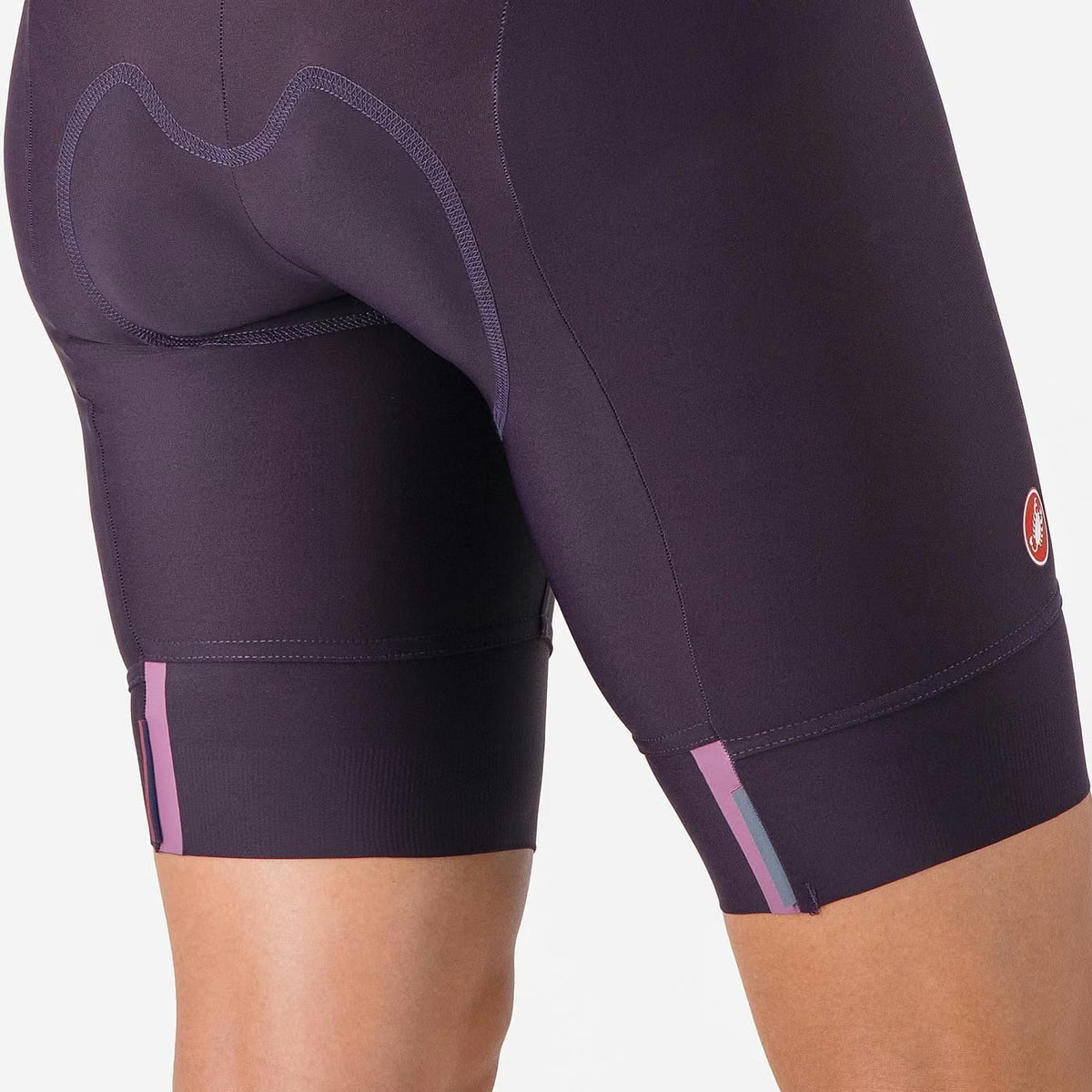 Castelli Prima 2 Bibshort Women's Dark Night Shade/Deep Purple