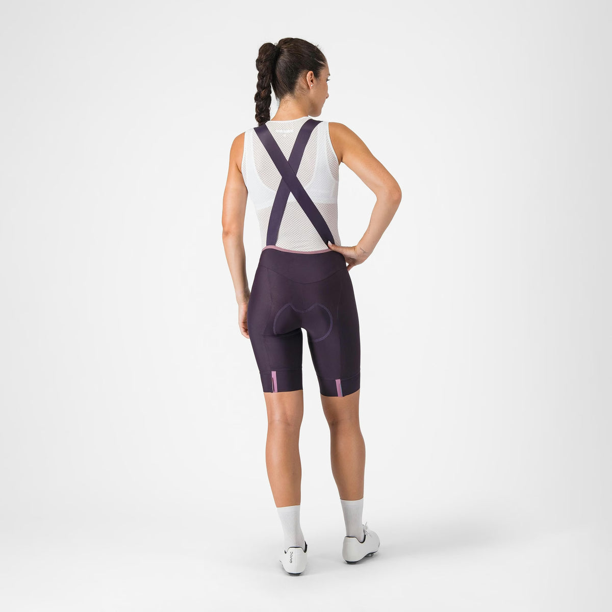 Castelli Prima 2 Bibshort Women's Dark Night Shade/Deep Purple