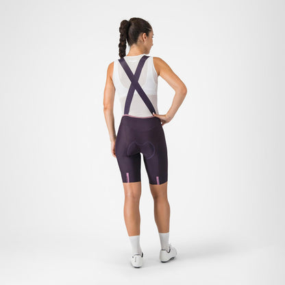 Castelli Prima 2 Bibshort Women's Dark Night Shade/Deep Purple