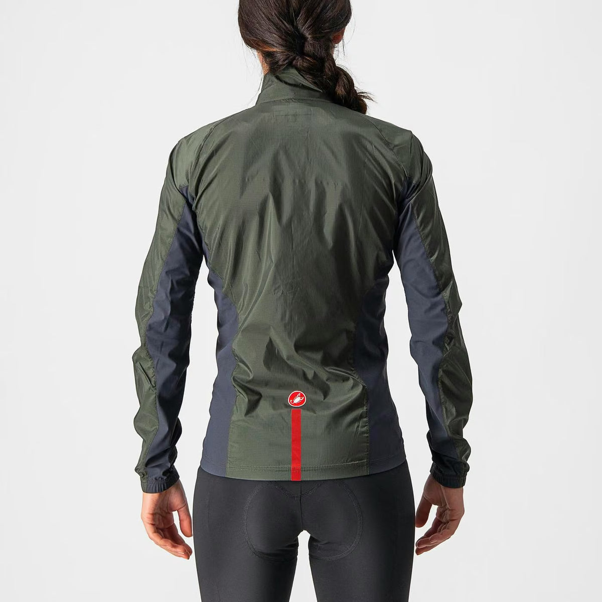 Castelli Squadra Stretch Jacket Women's Military Green/Dark