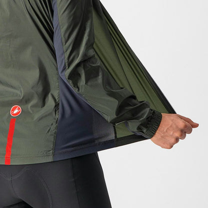 Castelli Squadra Stretch Jacket Women's Military Green/Dark