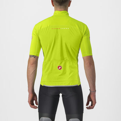Castelli Perfetto RoS 2 Wind Jersey Men's Electric Lime