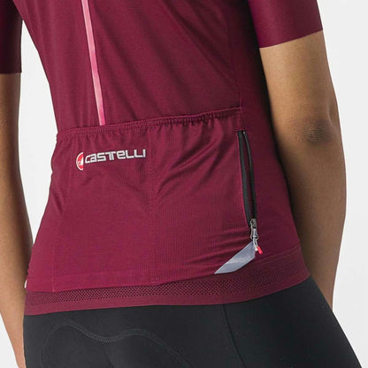 Castelli Endurance Jersey Women's Bordeaux