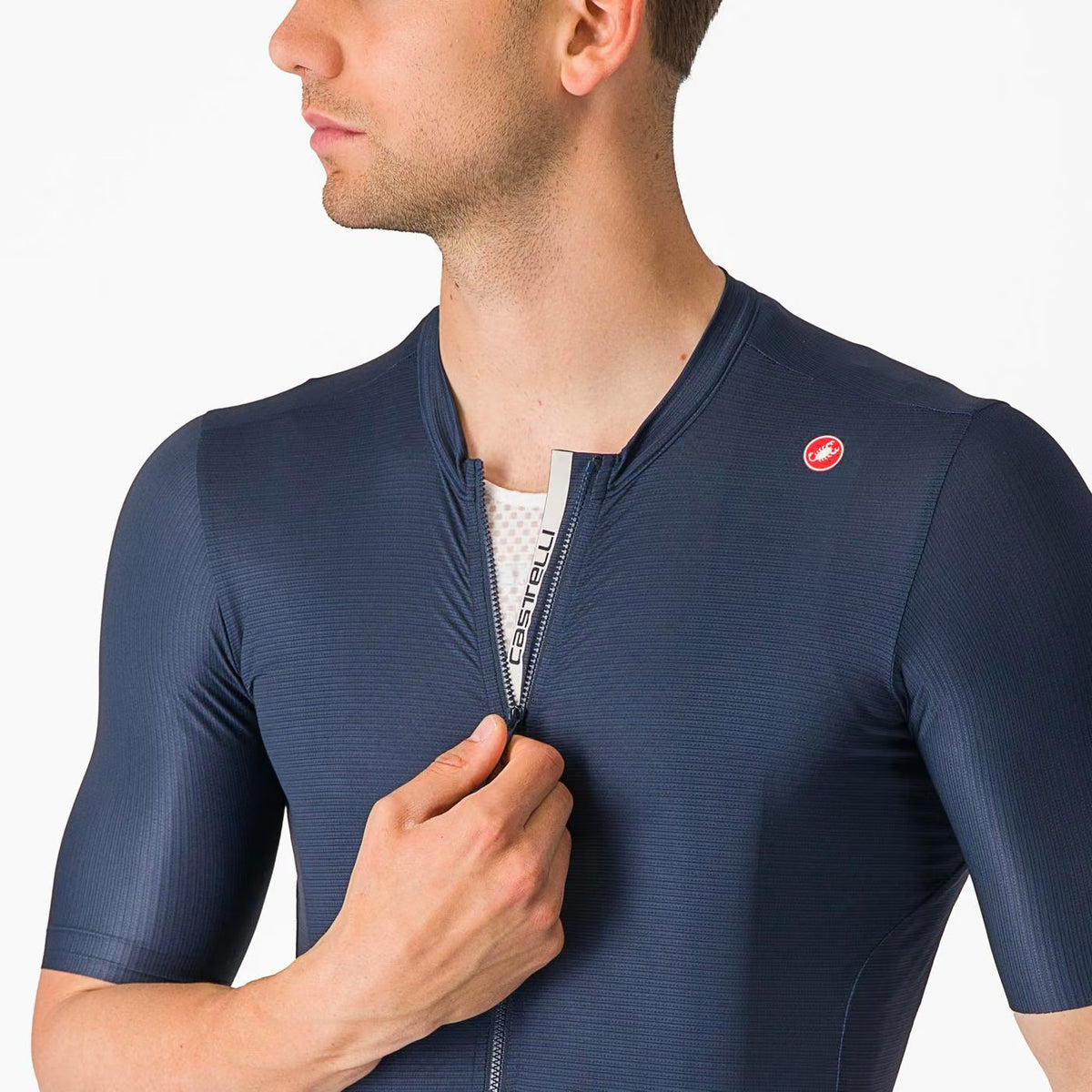 Castelli Espresso Men's Jersey Belgian Blue