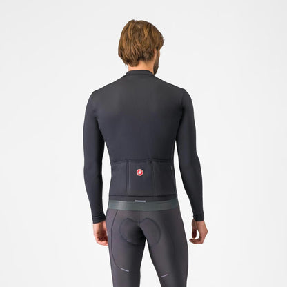 Castelli Espresso Thermal Jersey Men's Light Black