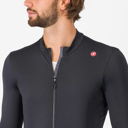 Castelli Espresso Thermal Jersey Men's Light Black