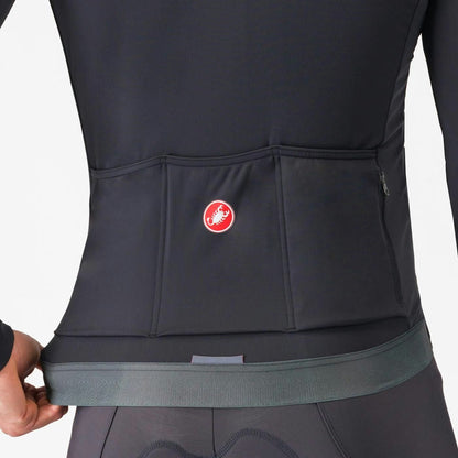 Castelli Espresso Thermal Jersey Men's Light Black