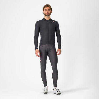 Castelli Espresso Thermal Jersey Men's Light Black