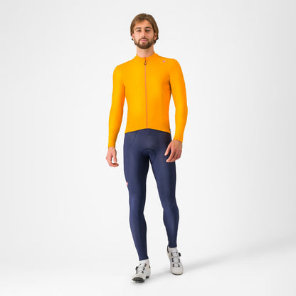 Castelli Espresso Thermal Jersey Men's Vivid Orange