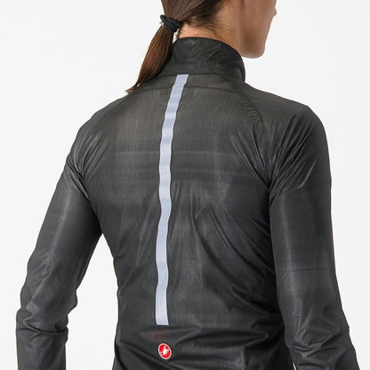 Castelli Squall Shell Jacket Women's Light Black / Silver Gr