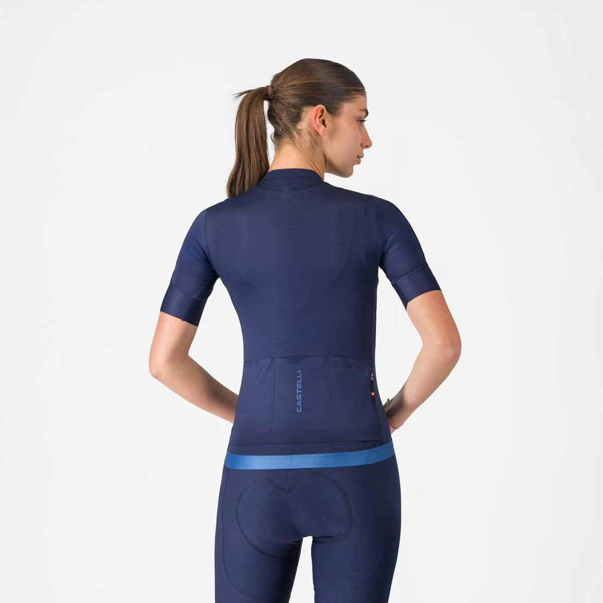 Castelli Espresso 2 W Jersey Women's Belgian Blue