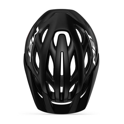 MET Veleno Helmet Black Red 3
