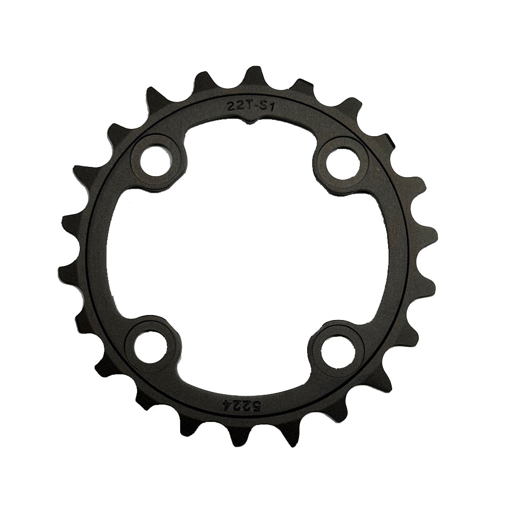 SRAM Chain Ring MTB 22 Tooth 64mm S1 AL3 10 Speed Blast Black

