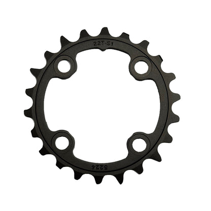 SRAM Chain Ring MTB 22 Tooth 64mm S1 AL3 10 Speed Blast Black
