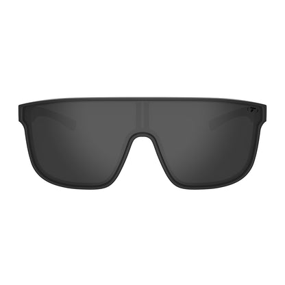 Tifosi Sanctum XL Sunglasses Blackout with Smoke No Mirror Lens

